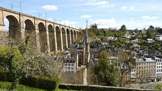joli studio rénové centre historique Appartamento Morlaix Esterno foto